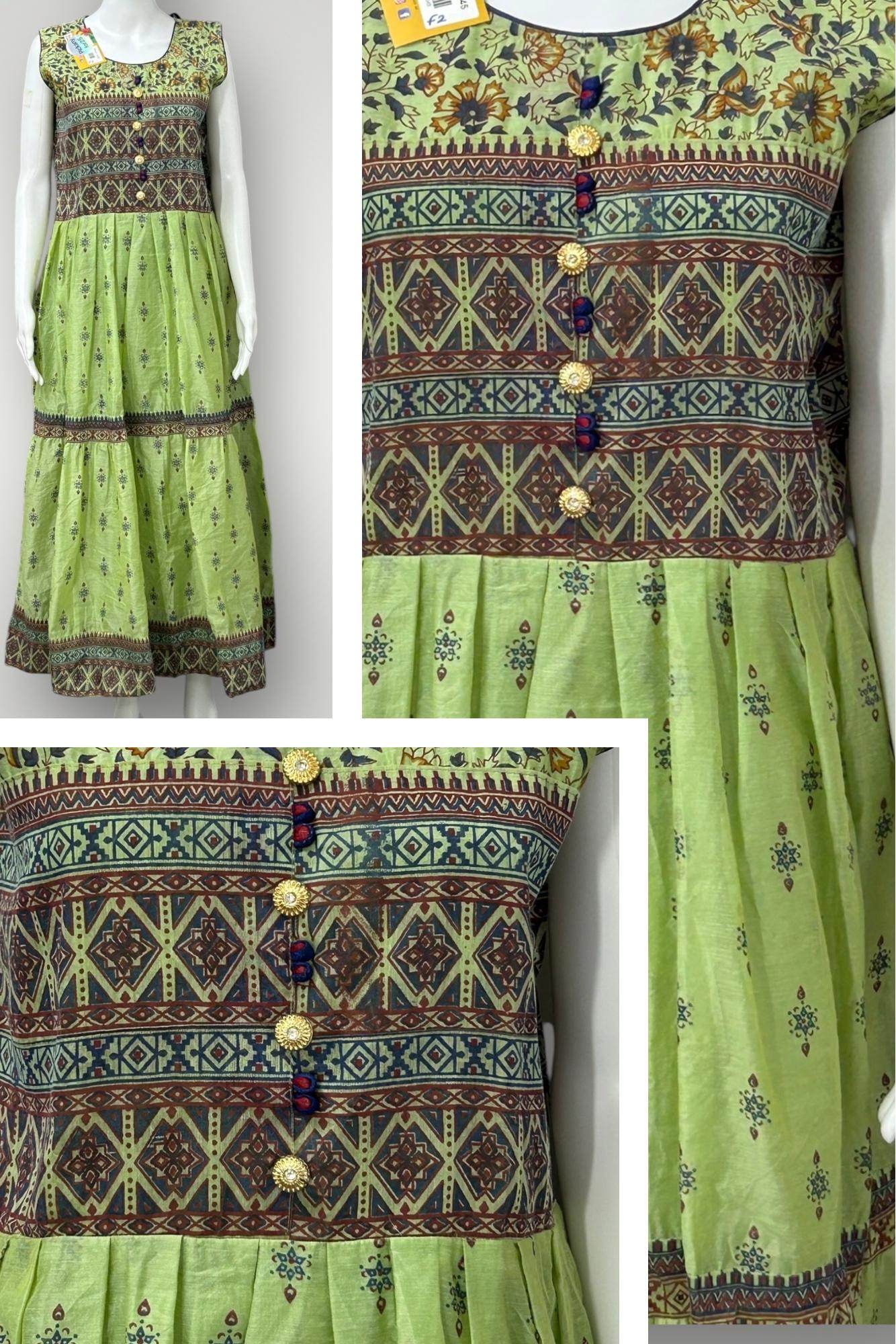 Chanderi Silk long kurti