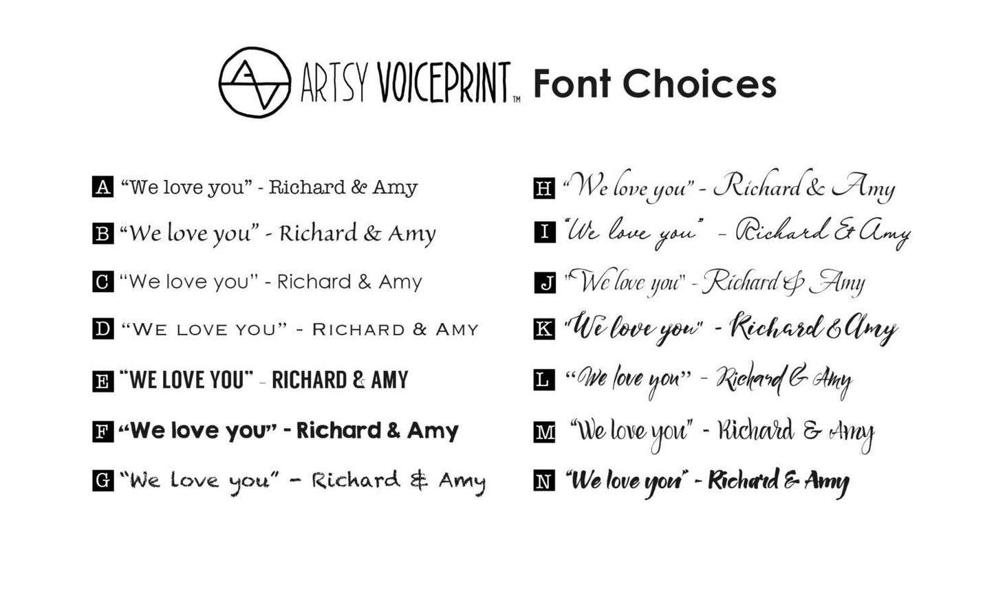 Gift for Dad - Voiceprint From Kids