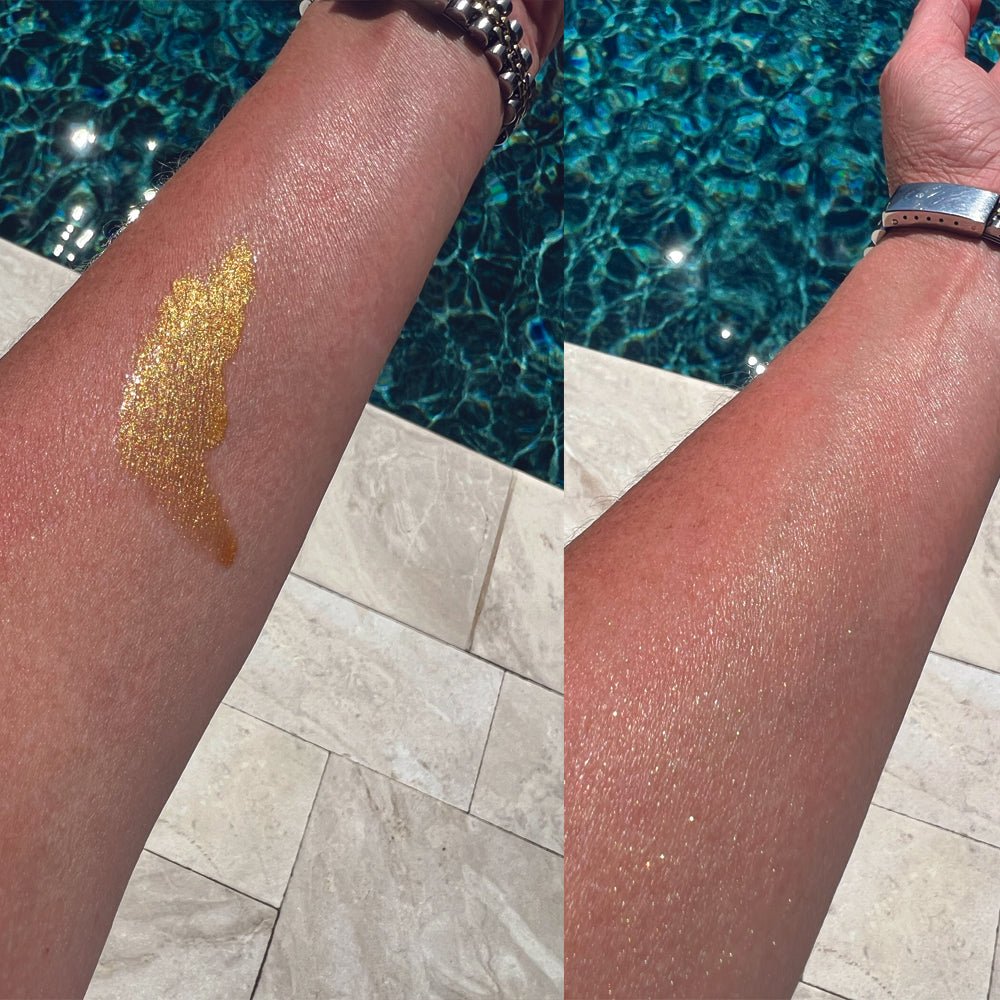 Illuminating Shimmer Body & Face Oils - Organic Radiant Glow & Hydration - Concordia Style Boutique
