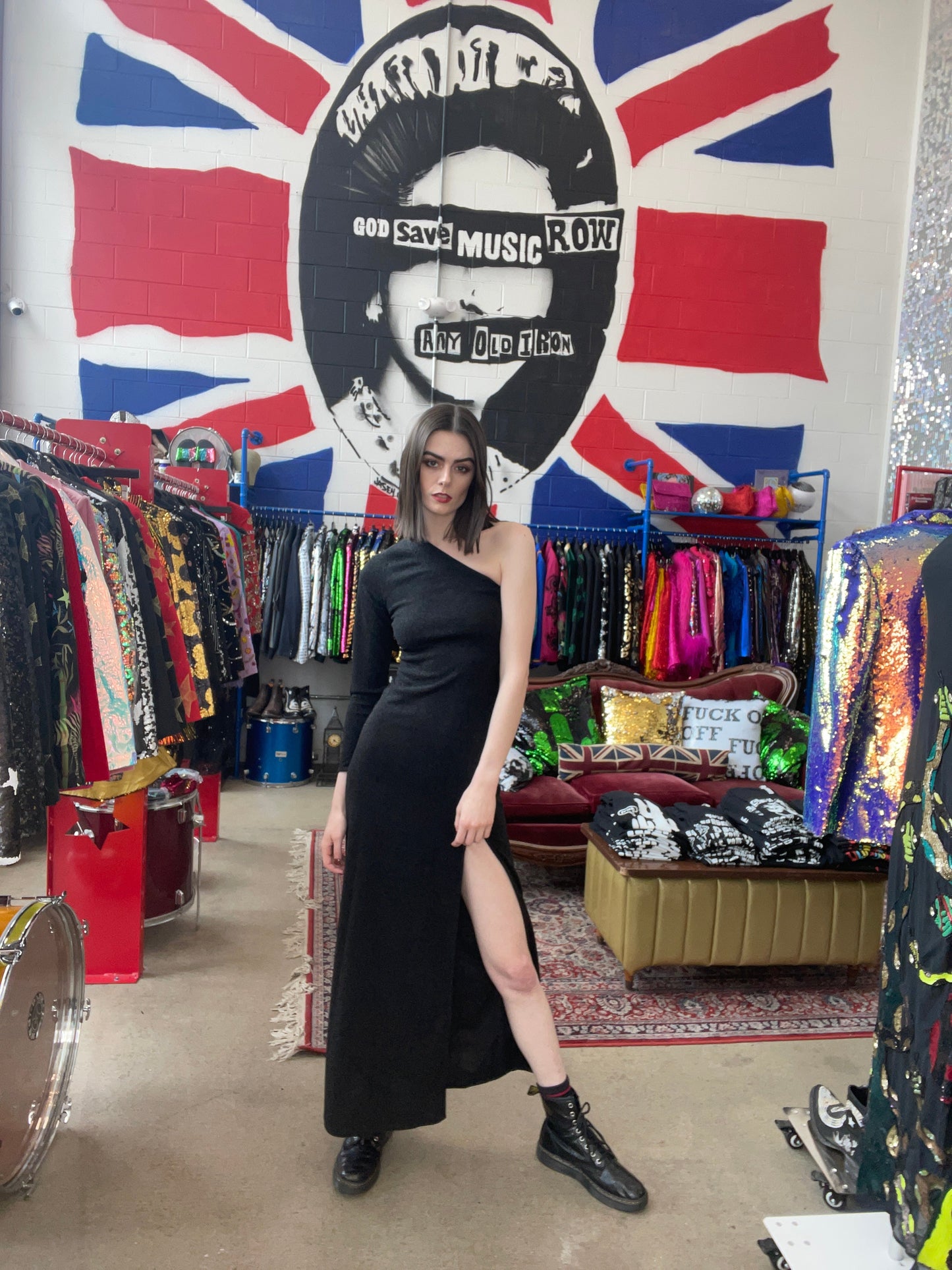 Any Old Iron Black Smith Dress - Concordia Style Boutique