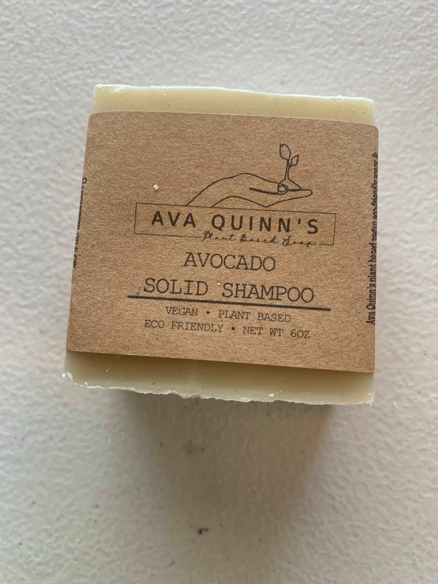 Avocado Solid Shampoo Loaf