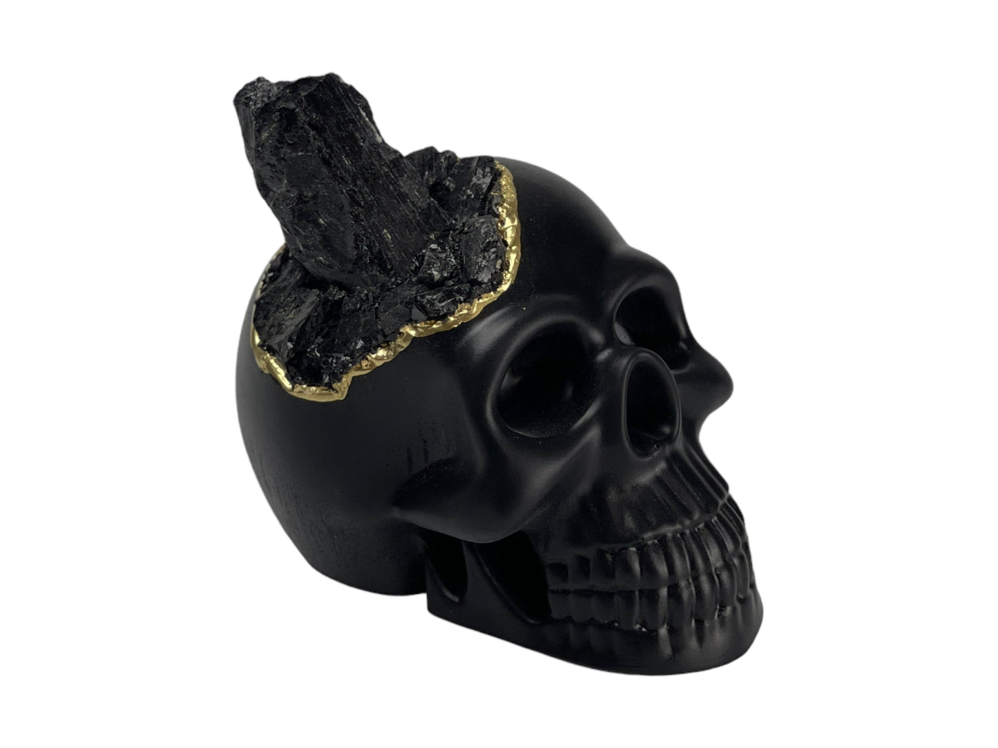Pyrite Skull Head (black) - Concordia Style Boutique