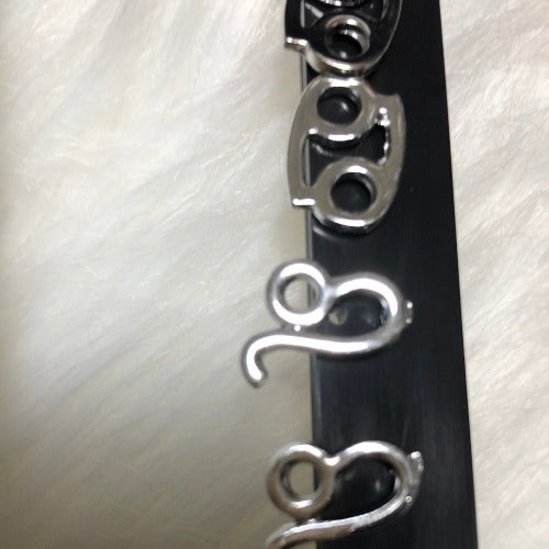 Silver Zodiac signs earrings- Minimalist Birthday gifts - Concordia Style Boutique