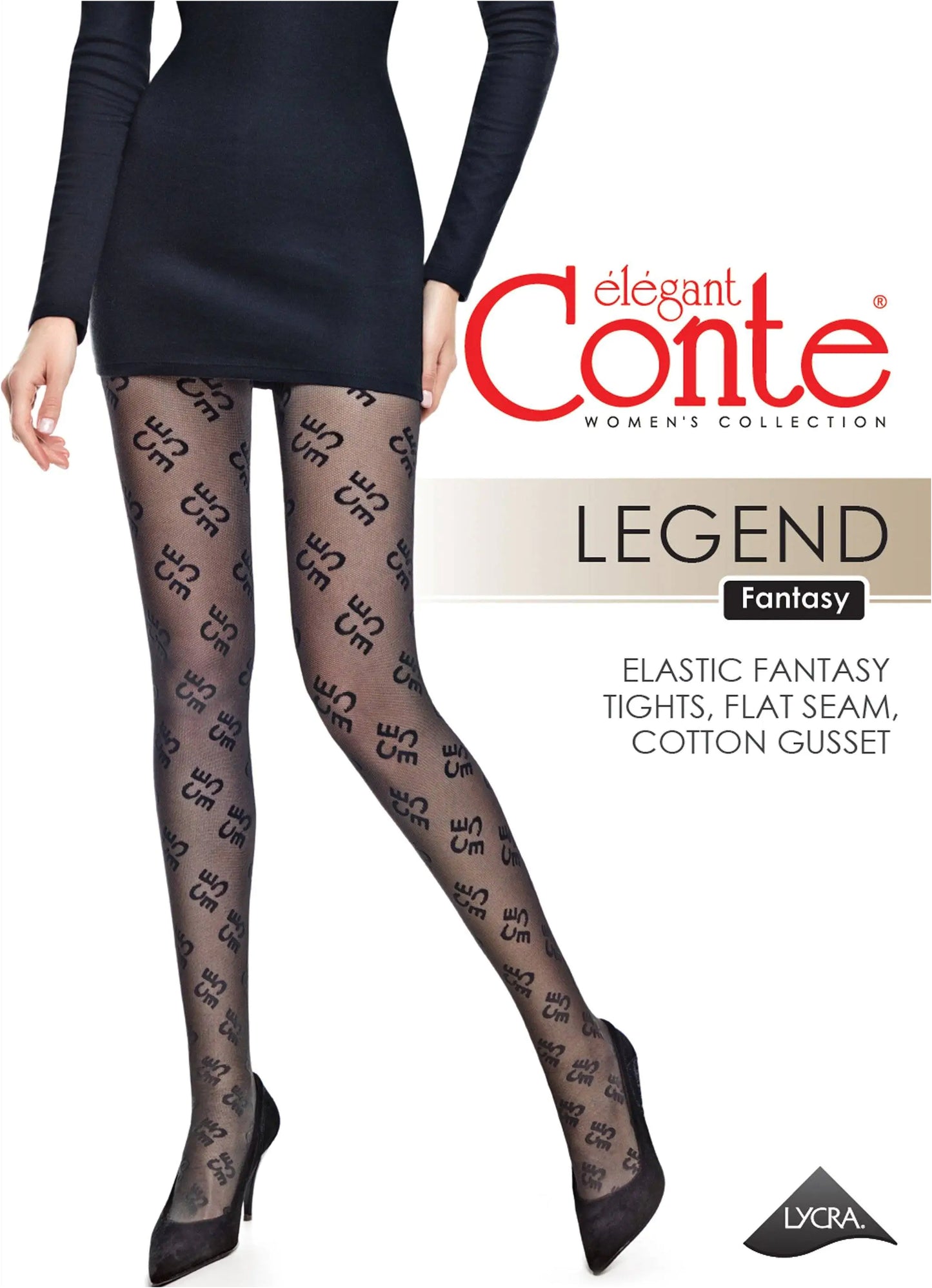 Fantasy Tights Conte Legend - Mesh Effect - Concordia Style Boutique