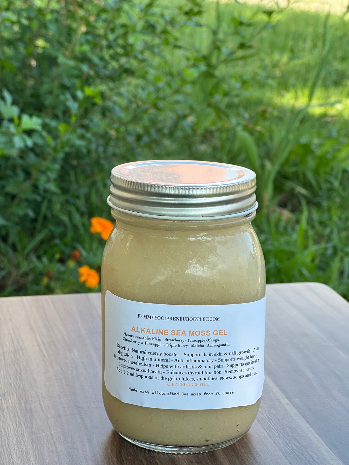 Ashwagandha Sea moss gel - Concordia Style Boutique