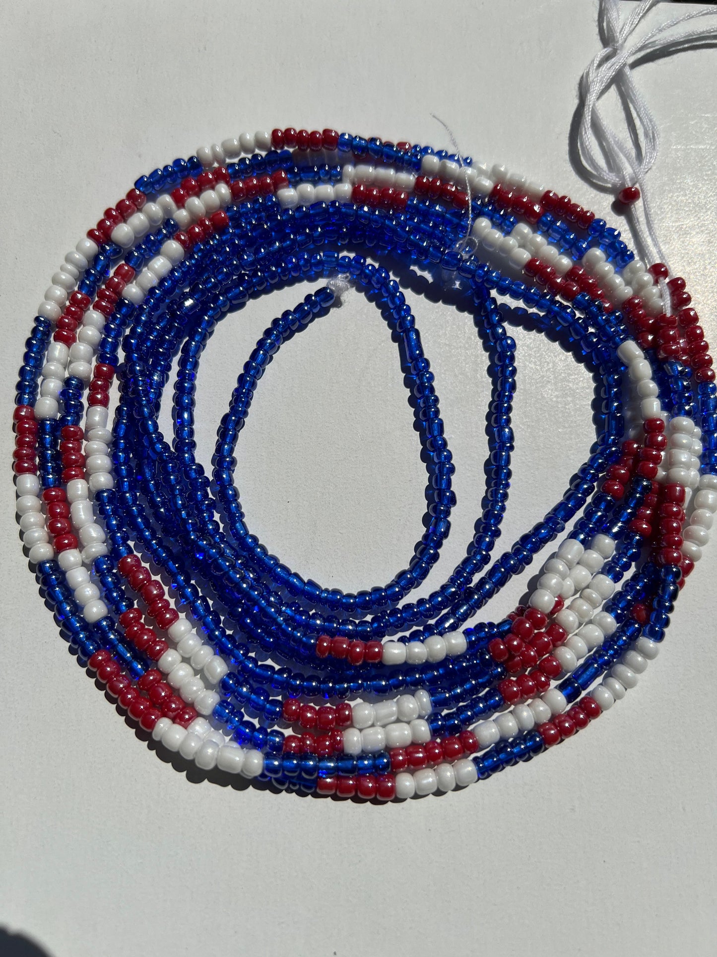 American Flag Waist Beads - Concordia Style Boutique