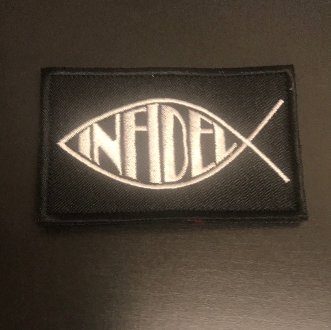 Infidel fish Patch - Concordia Style Boutique