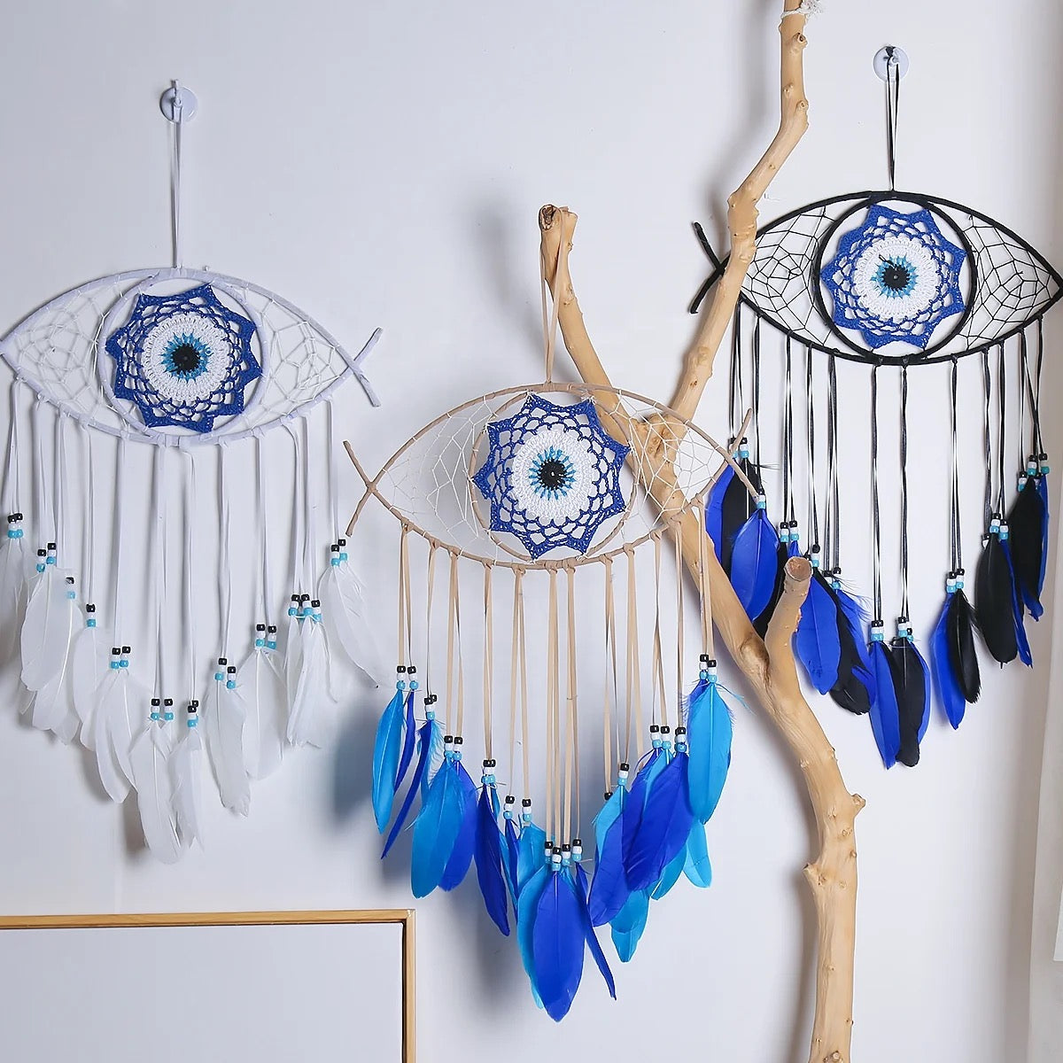 Evil Eye Dreamcatcher for Bedroom Decoration - Concordia Style Boutique
