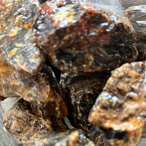 Raw Amber healing stone from Indonesia - Concordia Style Boutique