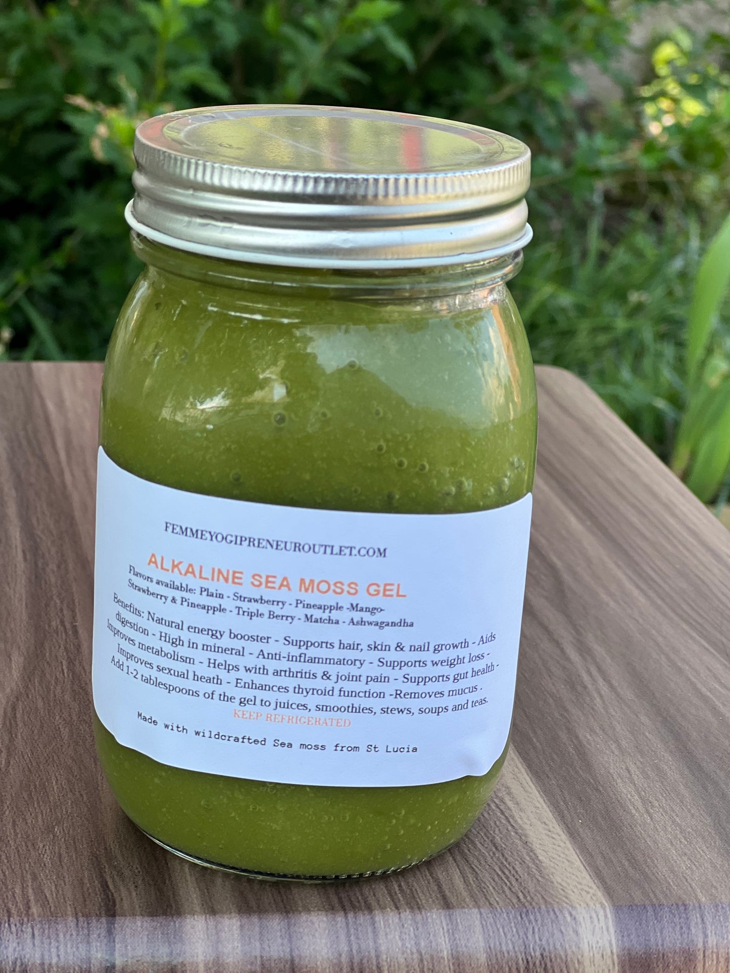 Matcha Sea Moss Gel - Concordia Style Boutique