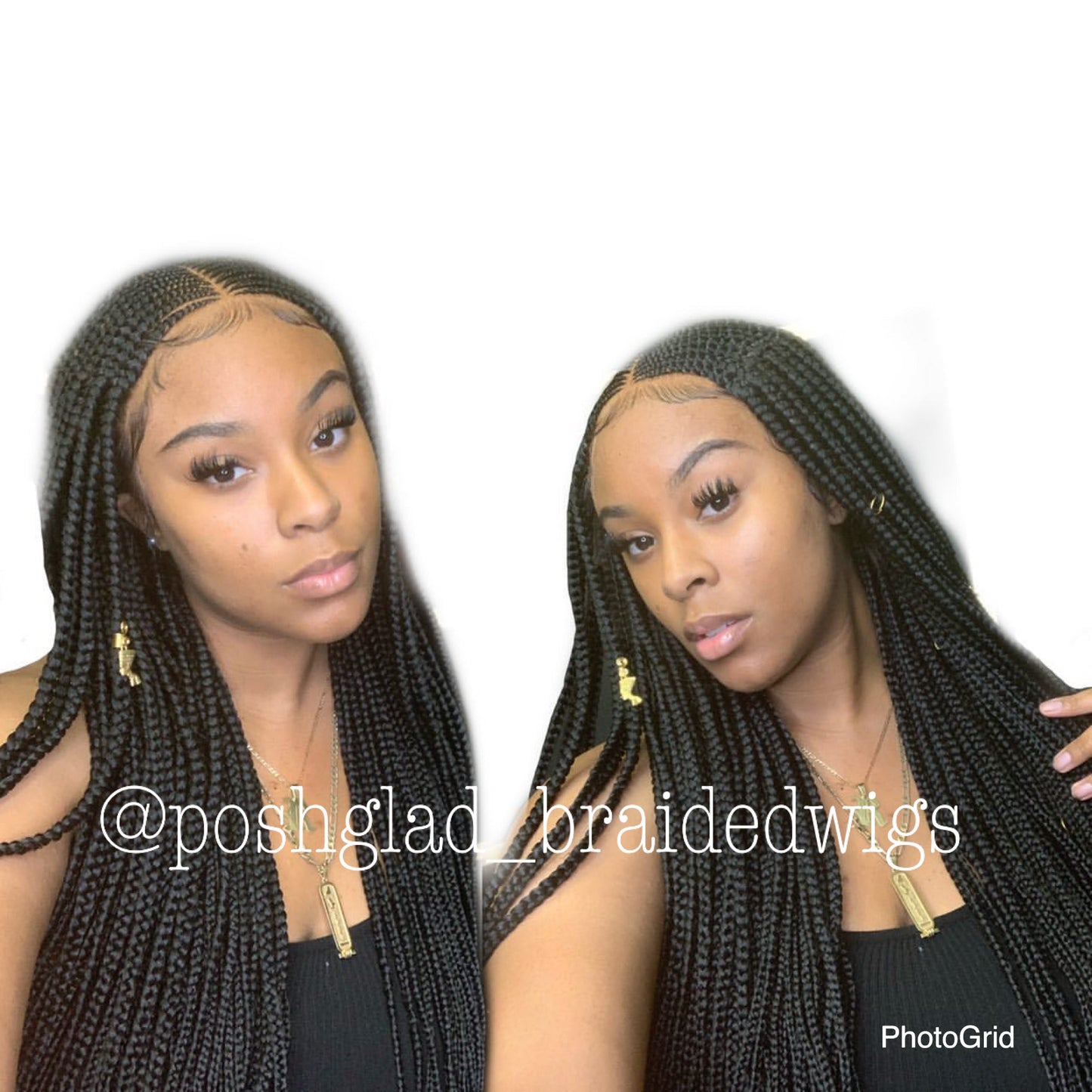 Cornrow Braid Wig - Daire