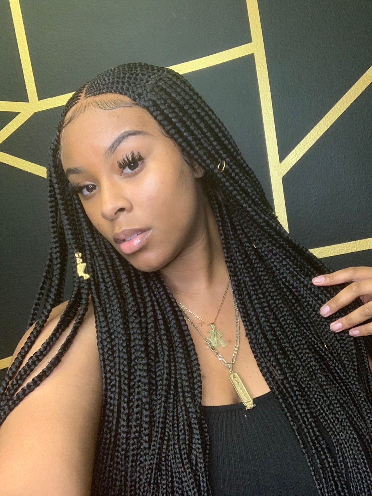 Cornrow Braid Wig - Daire