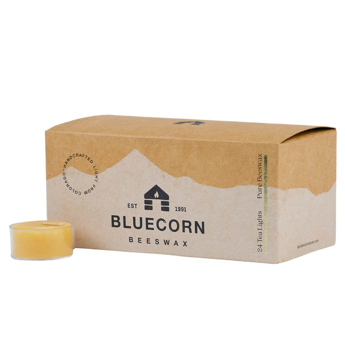 Pure Beeswax Tea Light Candles - Concordia Style Boutique