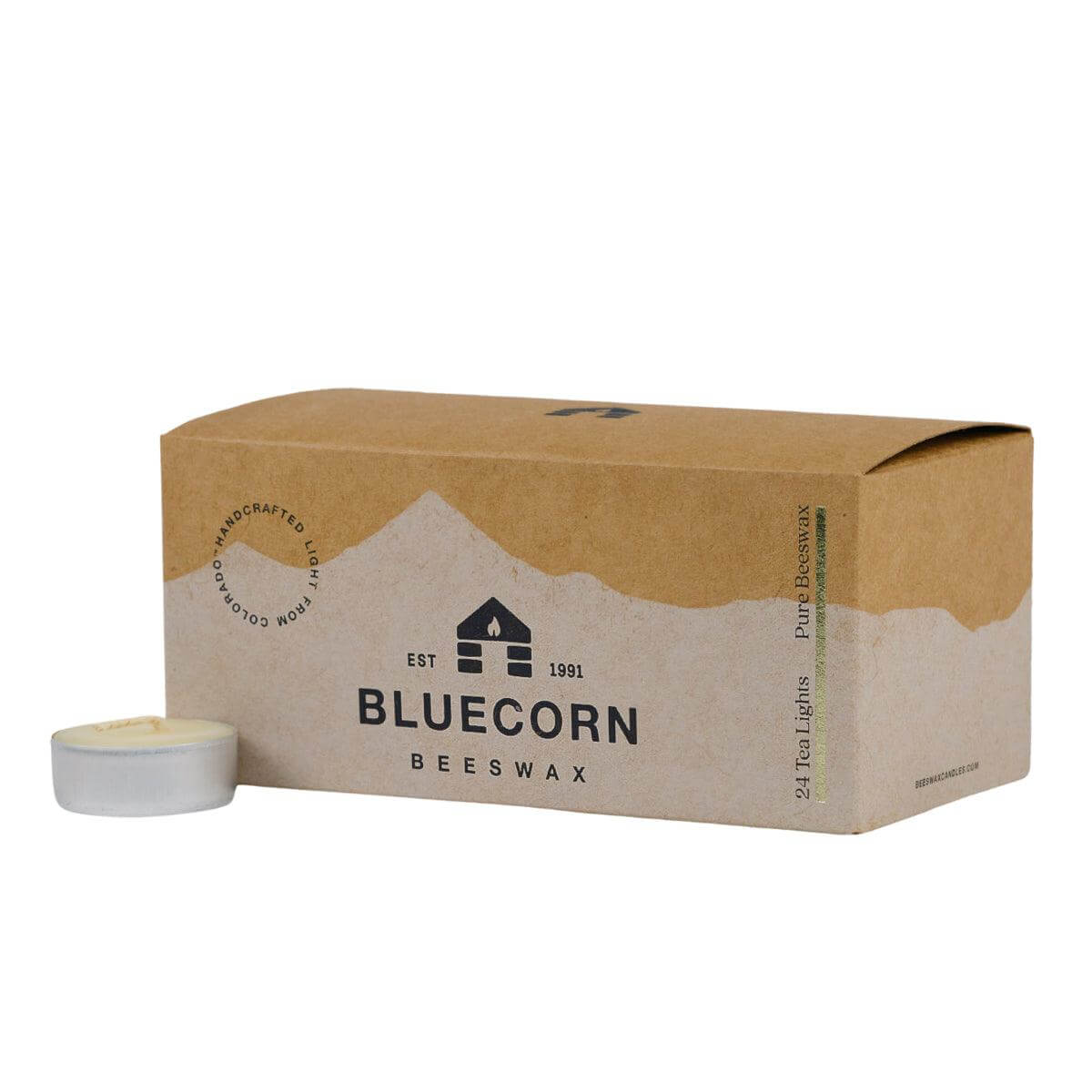 Pure Beeswax Tea Light Candles - Concordia Style Boutique