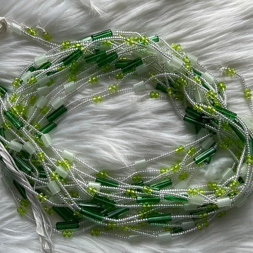 Glow in dark waist beads - Fluorescent waist beads - Concordia Style Boutique
