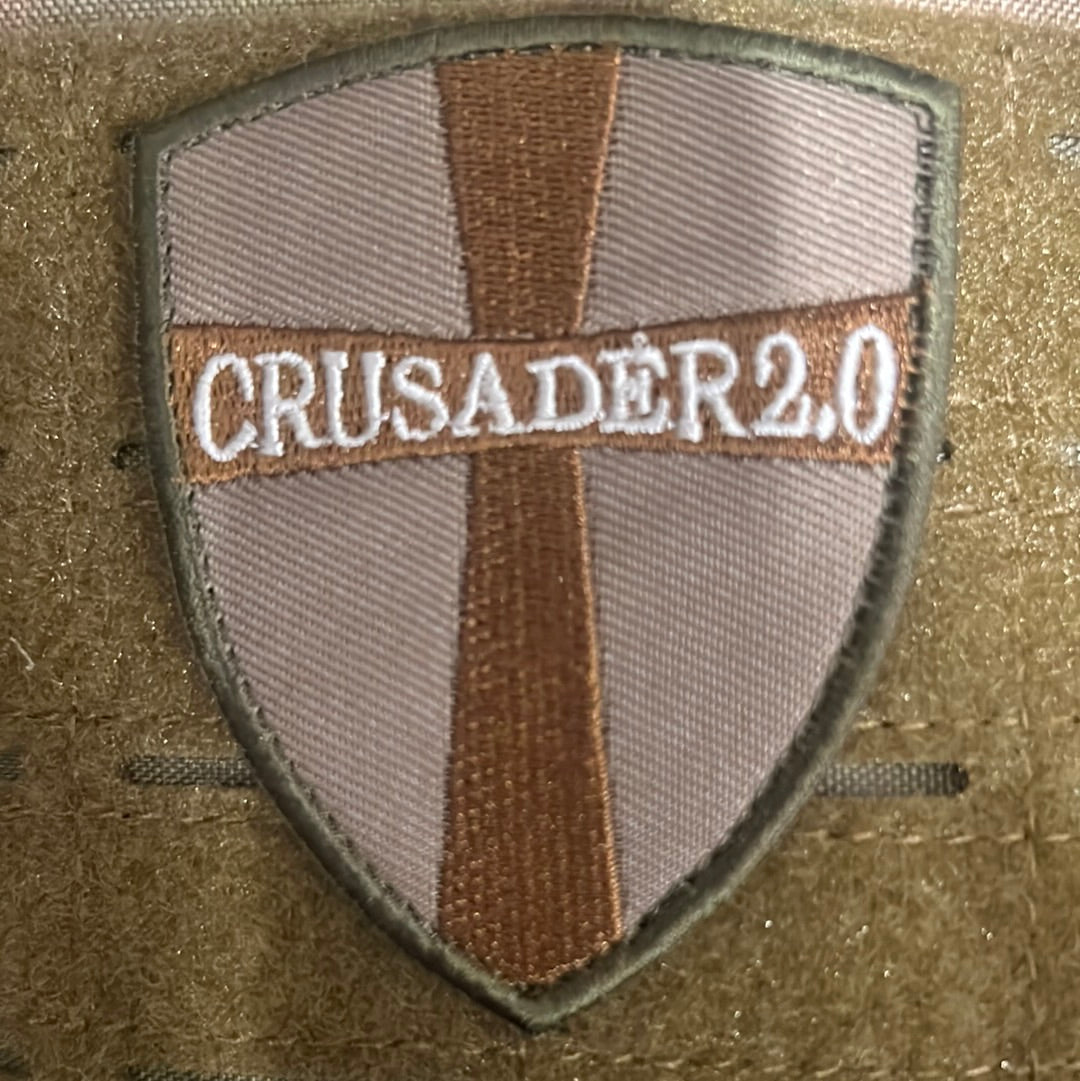 Crusader 2.0 Flag Patch (Knights Templar) - Concordia Style Boutique