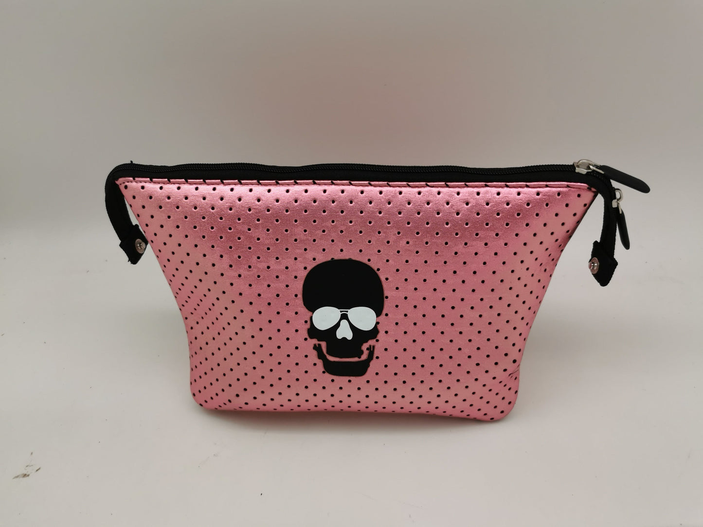 Neoprene Cosmetic Bag - Skull - Concordia Style Boutique