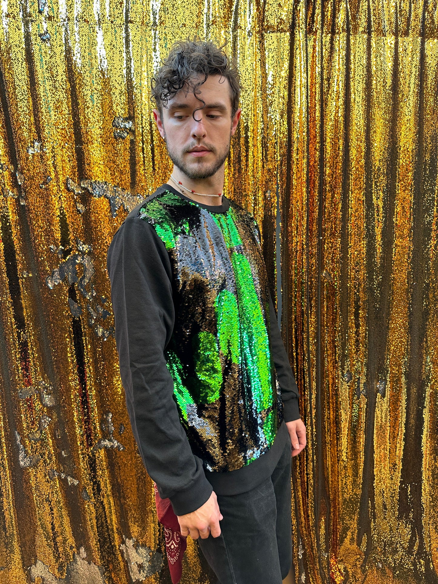 "Any Old Iron" - Mens Cactus Sweatshirt - Premium Clothing from Any Old Iron - Just $130! Shop now at Concordia Style Boutique