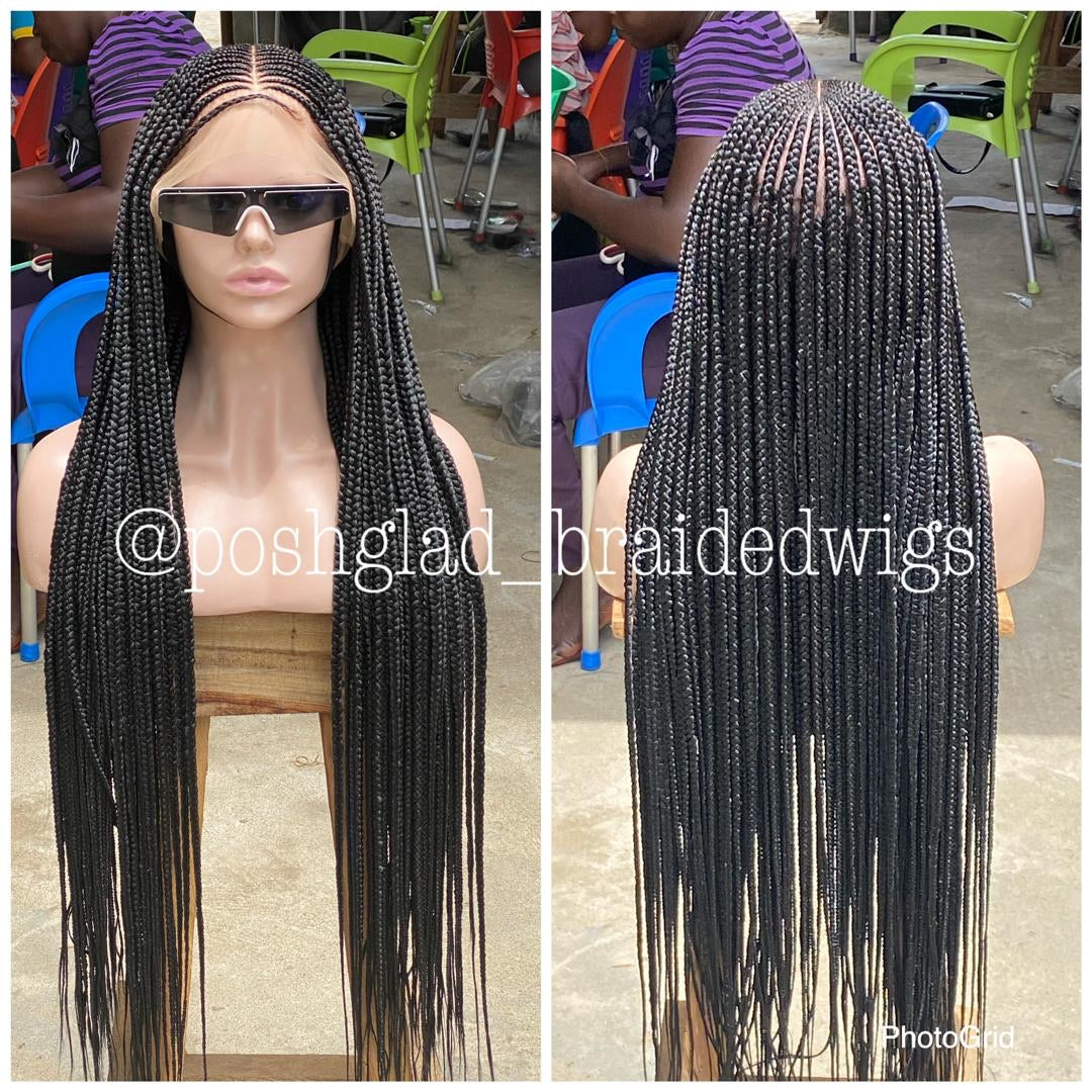 Cornrow Braid Wig - Daire