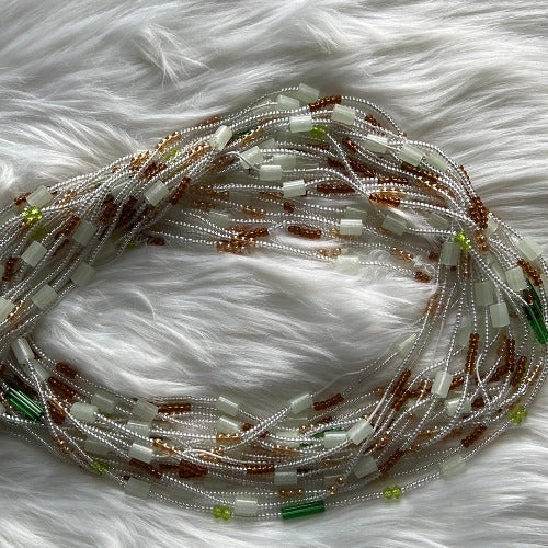 Glow in dark waist beads - Fluorescent waist beads - Concordia Style Boutique