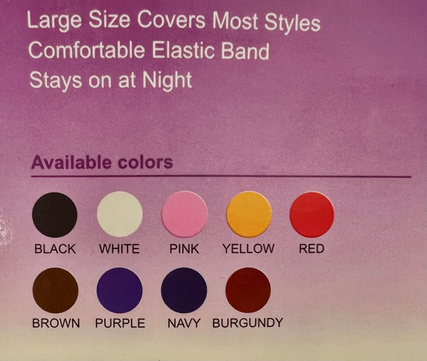 LARGE SATIN SLEEP CAP - Concordia Style Boutique