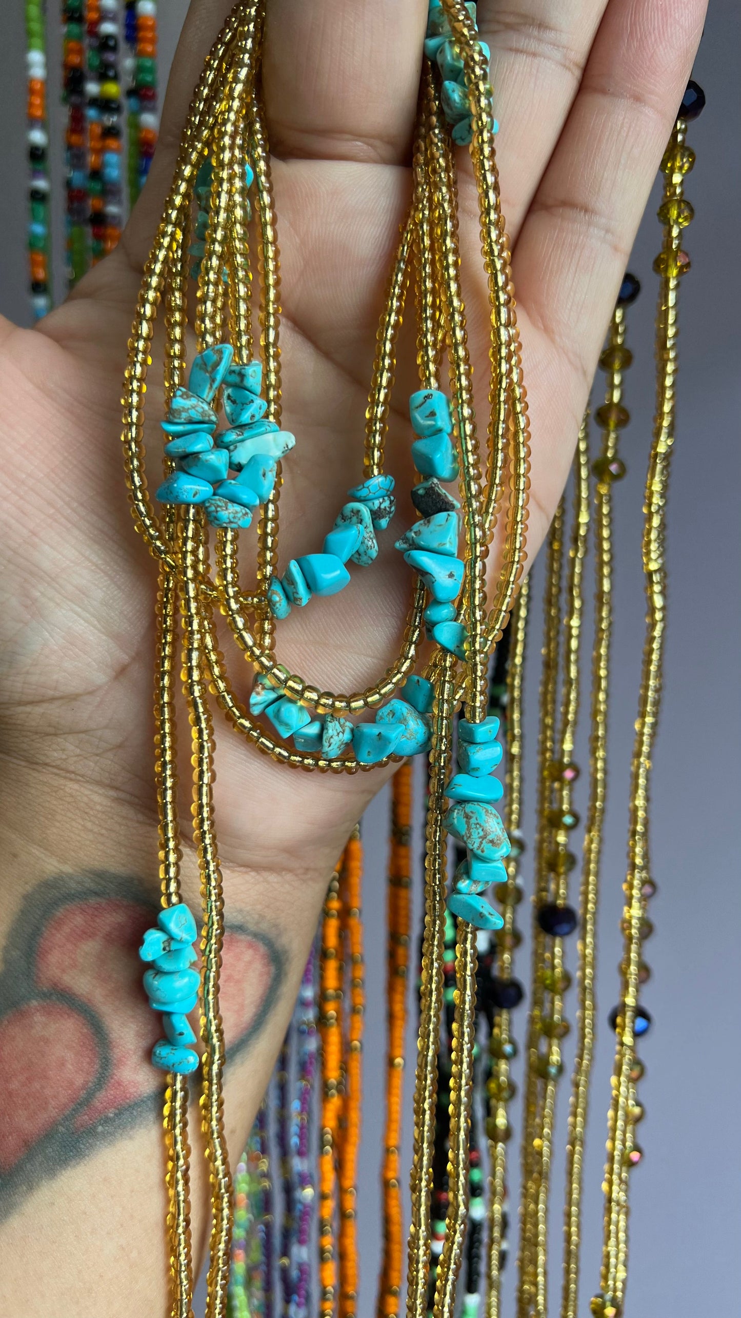 Turquoise & Gold - Concordia Style Boutique