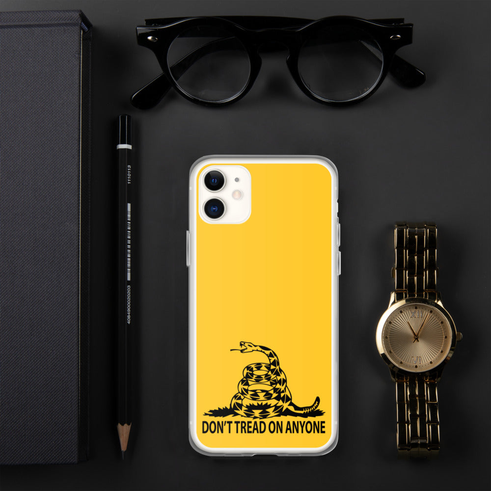 Don't Tread on Anyone iPhone Case - Concordia Style Boutique