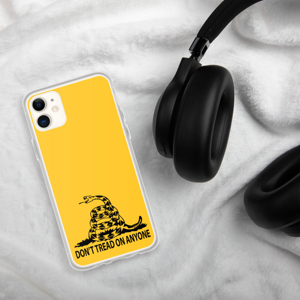 Don't Tread on Anyone iPhone Case - Concordia Style Boutique