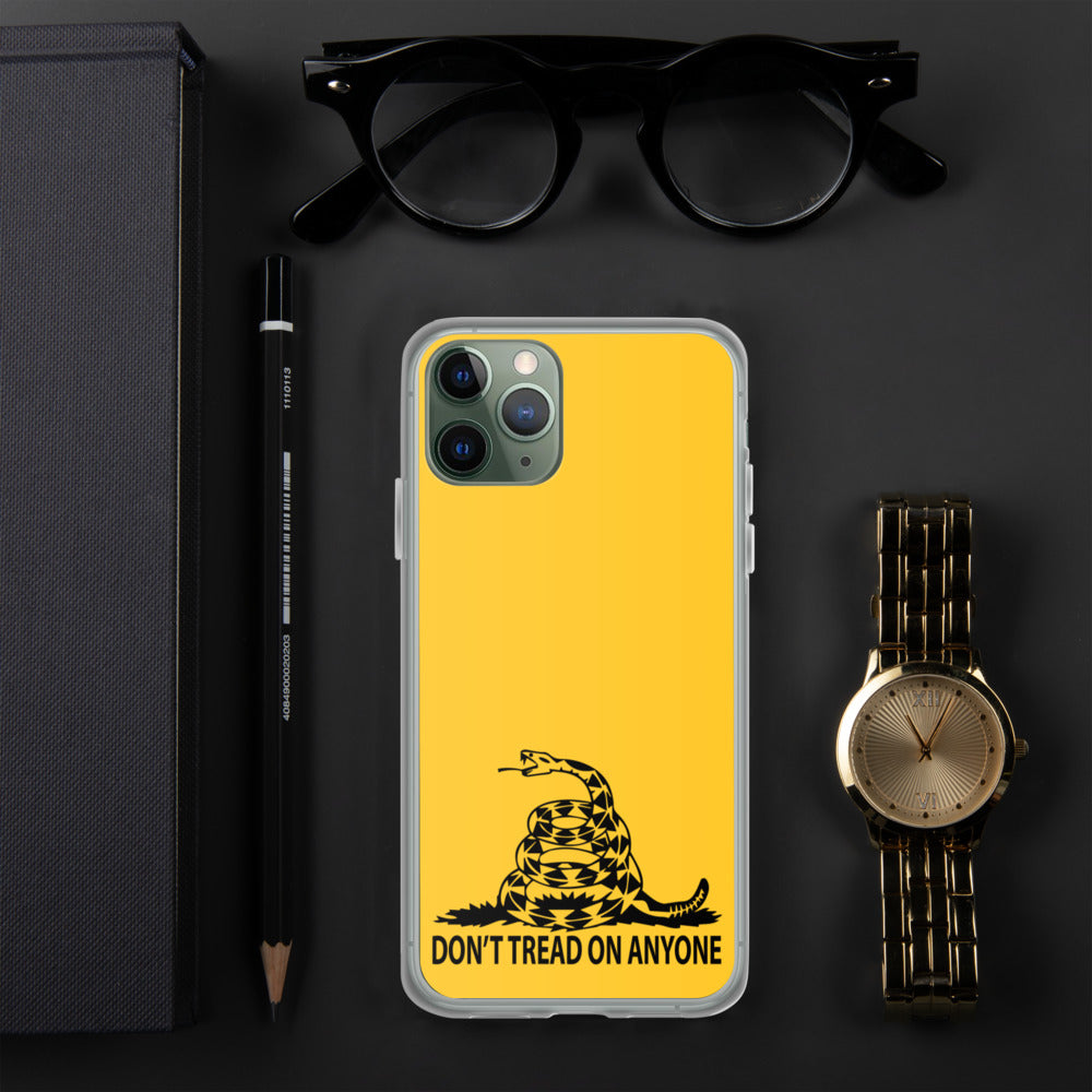 Don't Tread on Anyone iPhone Case - Concordia Style Boutique