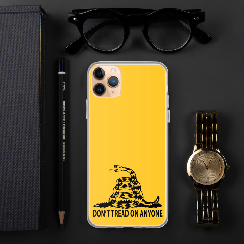 Don't Tread on Anyone iPhone Case - Concordia Style Boutique