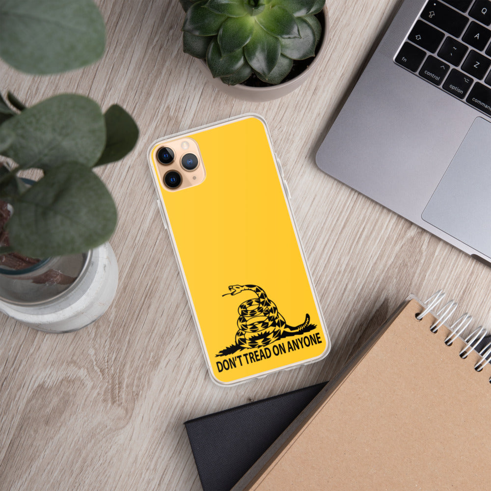 Don't Tread on Anyone iPhone Case - Concordia Style Boutique
