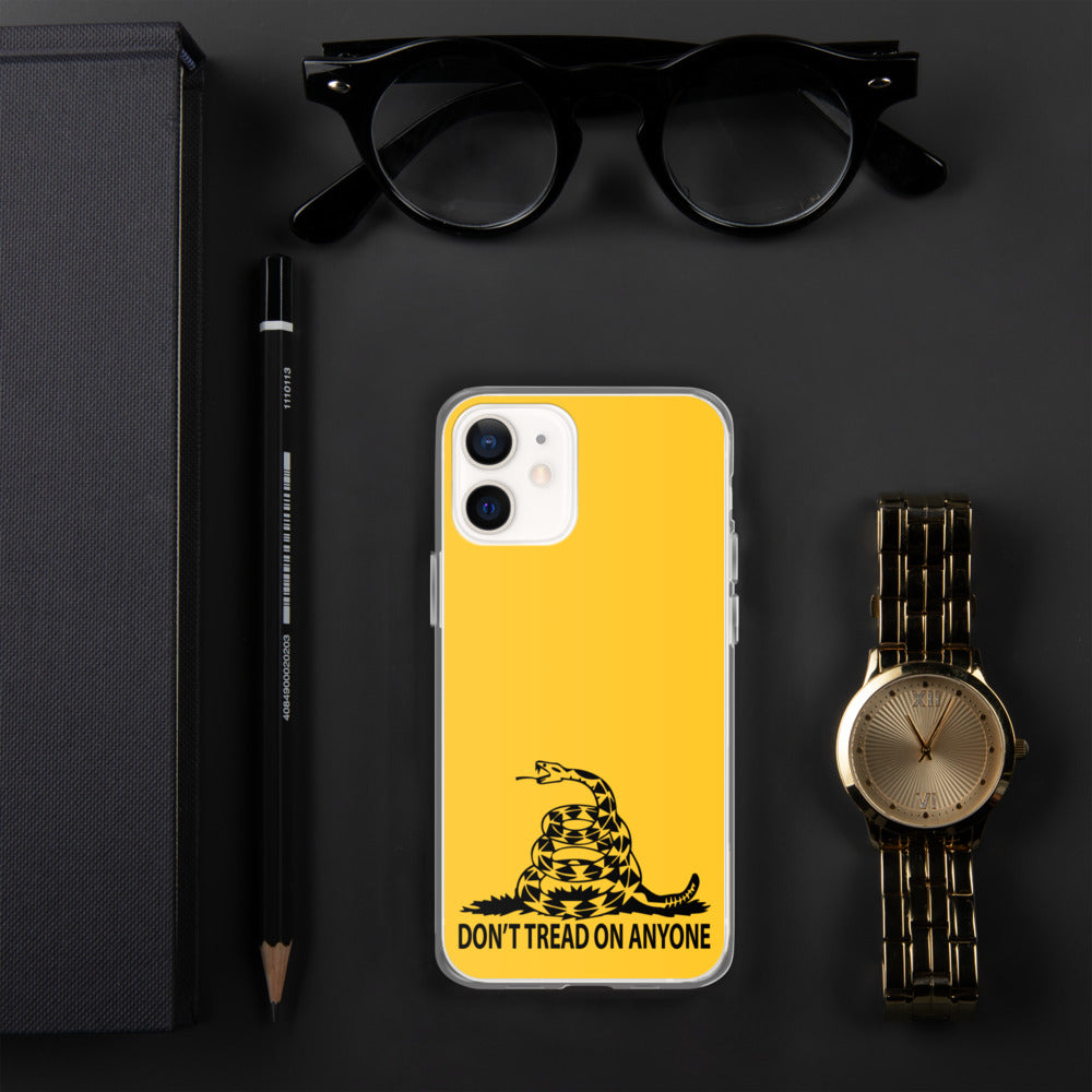 Don't Tread on Anyone iPhone Case - Concordia Style Boutique