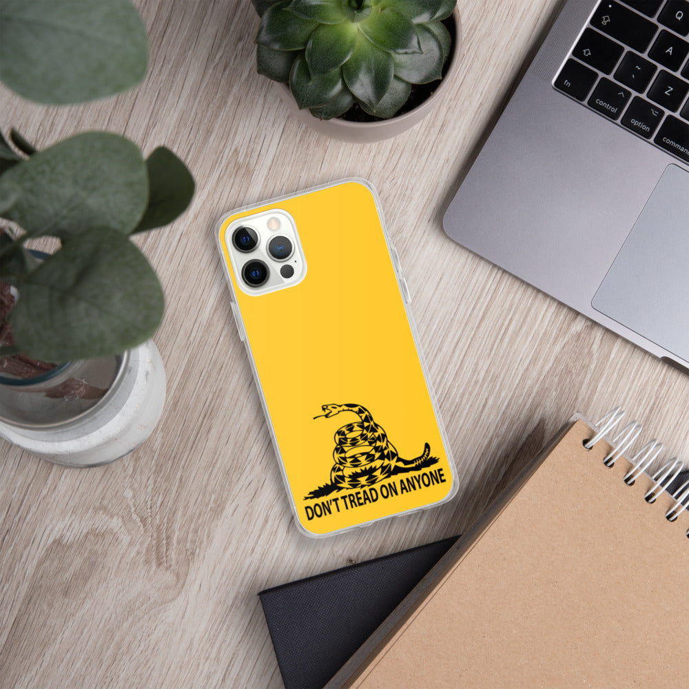 Don't Tread on Anyone iPhone Case - Concordia Style Boutique