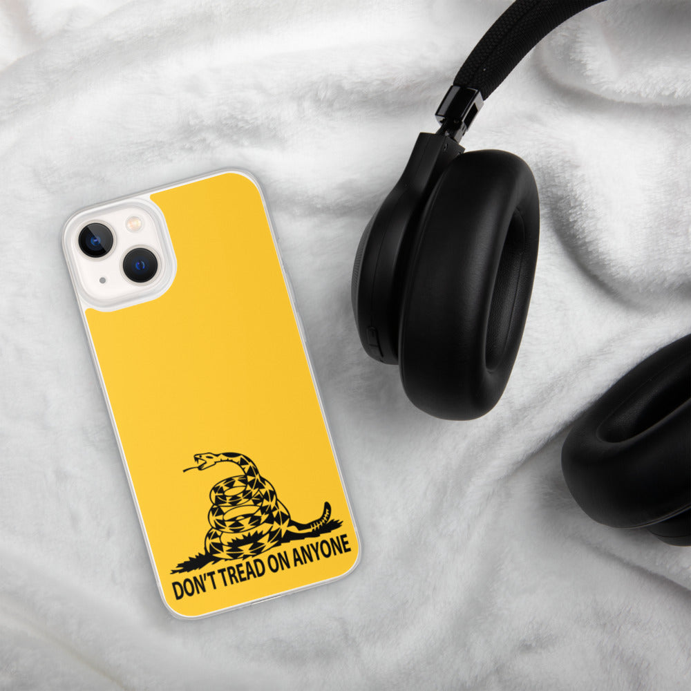 Don't Tread on Anyone iPhone Case - Concordia Style Boutique