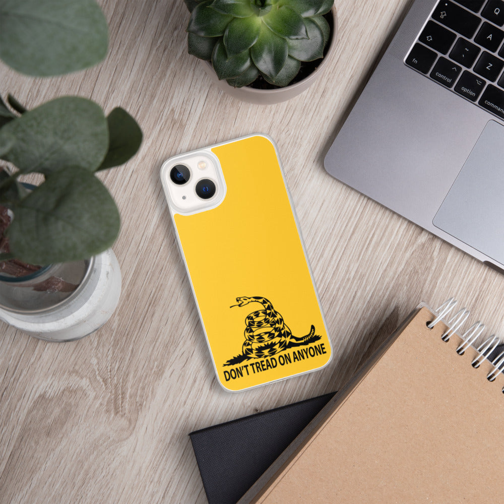 Don't Tread on Anyone iPhone Case - Concordia Style Boutique