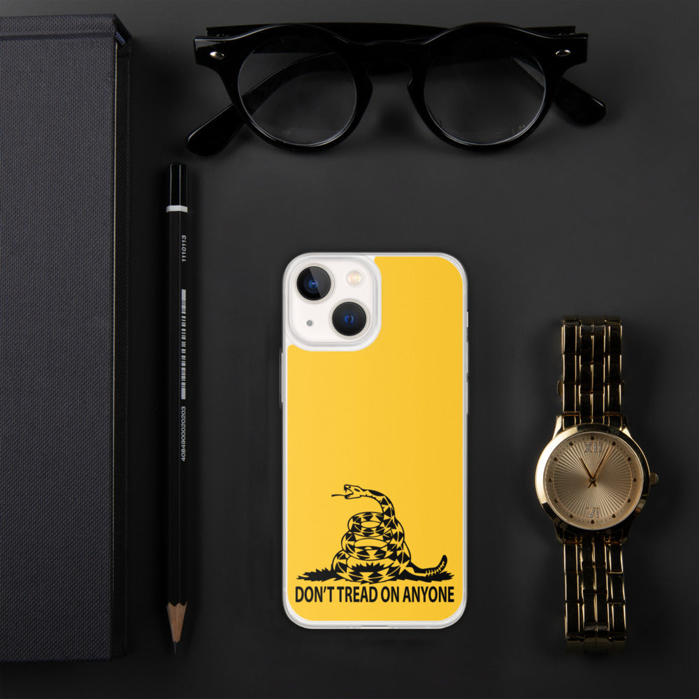 Don't Tread on Anyone iPhone Case - Concordia Style Boutique