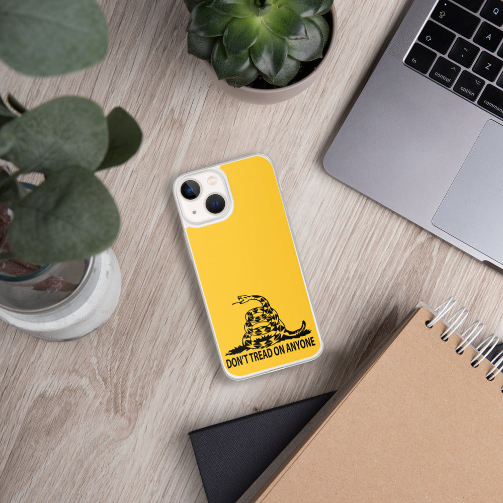 Don't Tread on Anyone iPhone Case - Concordia Style Boutique