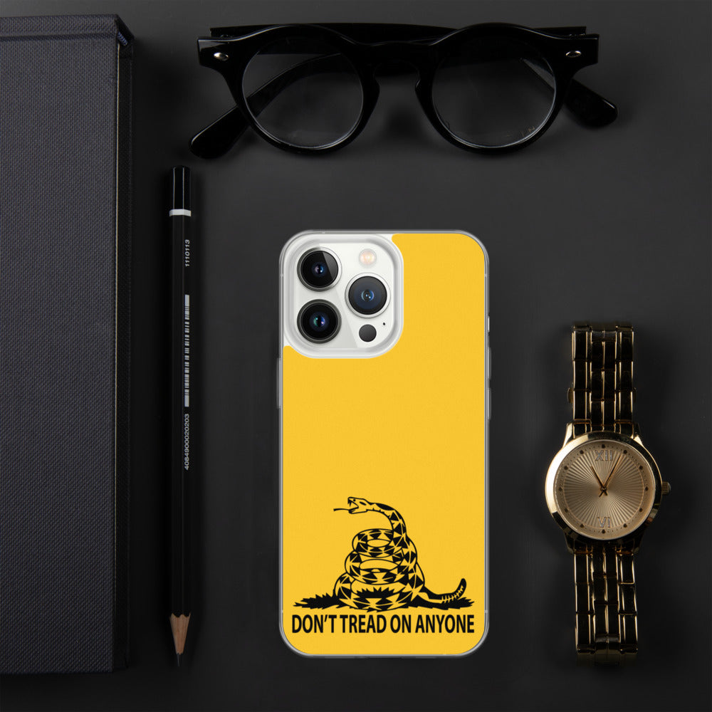 Don't Tread on Anyone iPhone Case - Concordia Style Boutique