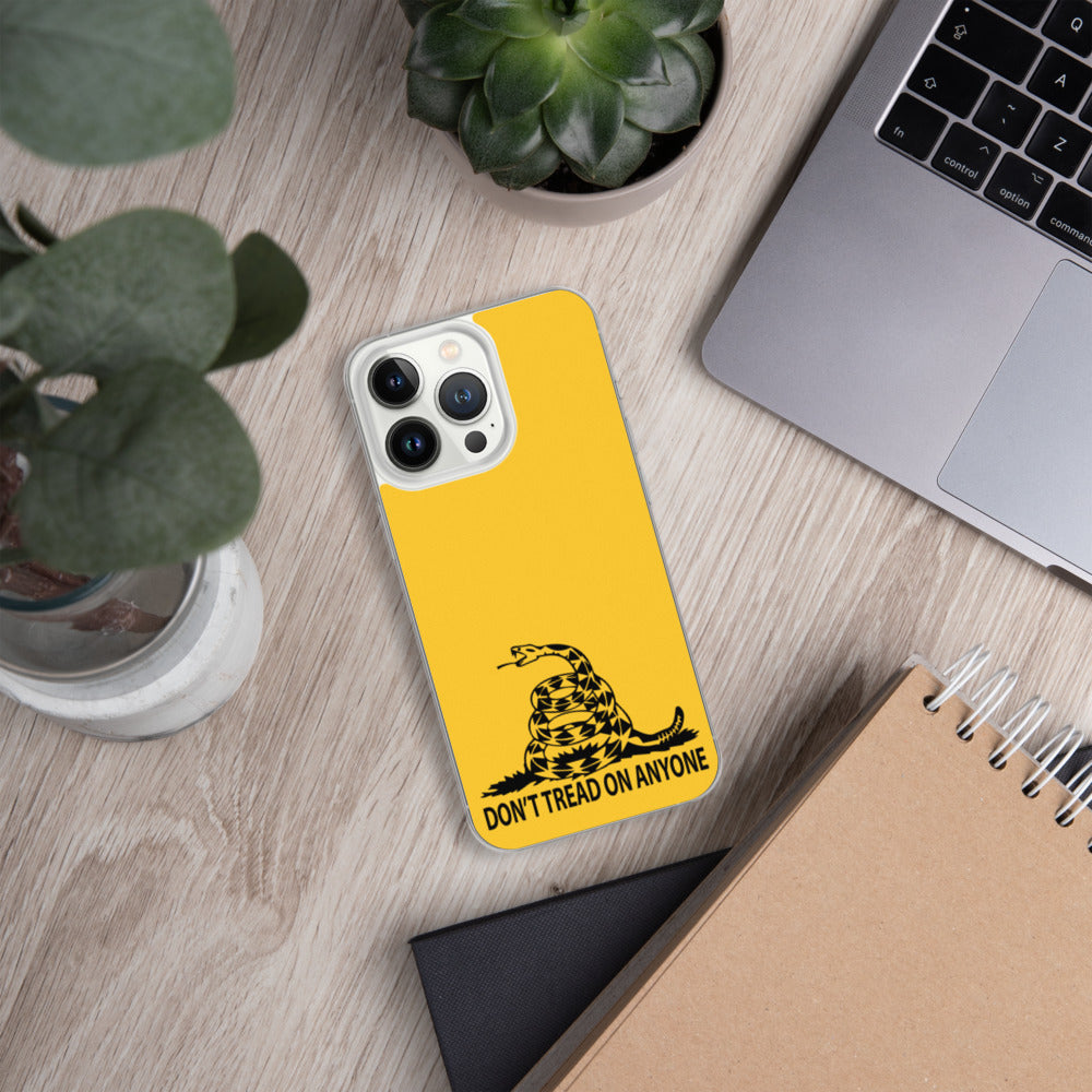 Don't Tread on Anyone iPhone Case - Concordia Style Boutique
