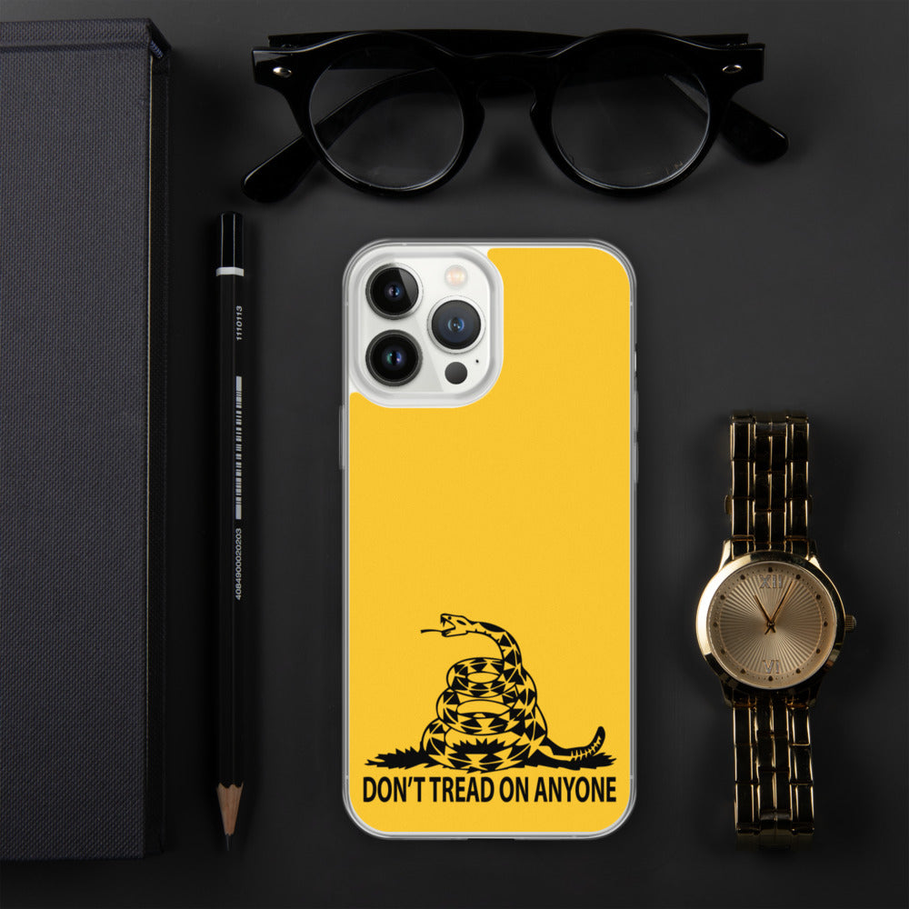 Don't Tread on Anyone iPhone Case - Concordia Style Boutique