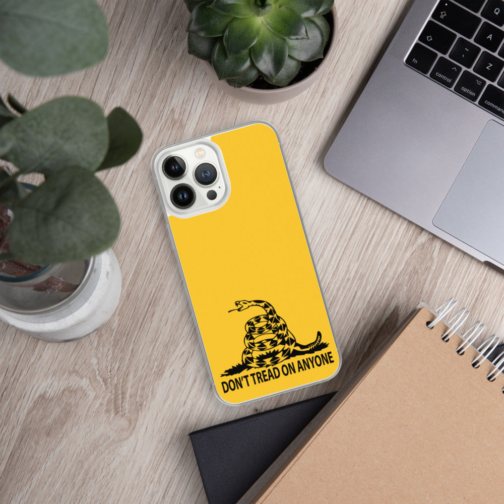 Don't Tread on Anyone iPhone Case - Concordia Style Boutique