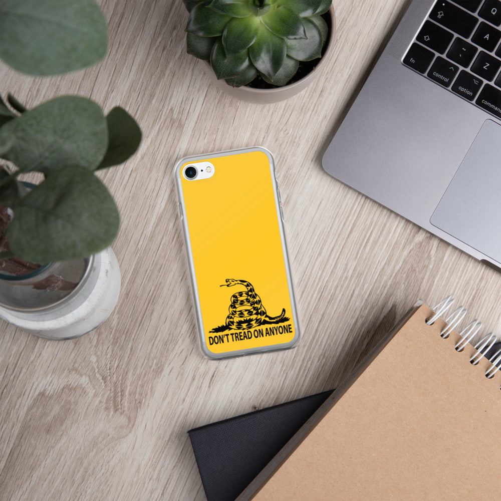 Don't Tread on Anyone iPhone Case - Concordia Style Boutique