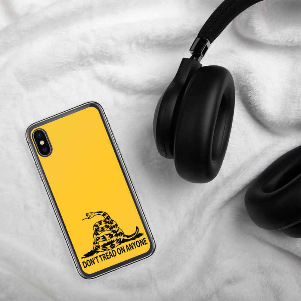 Don't Tread on Anyone iPhone Case - Concordia Style Boutique