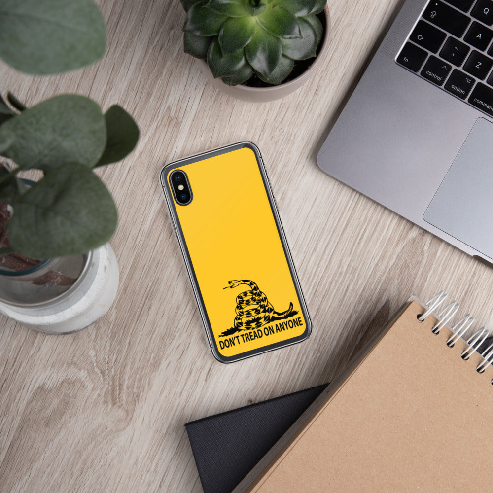 Don't Tread on Anyone iPhone Case - Concordia Style Boutique