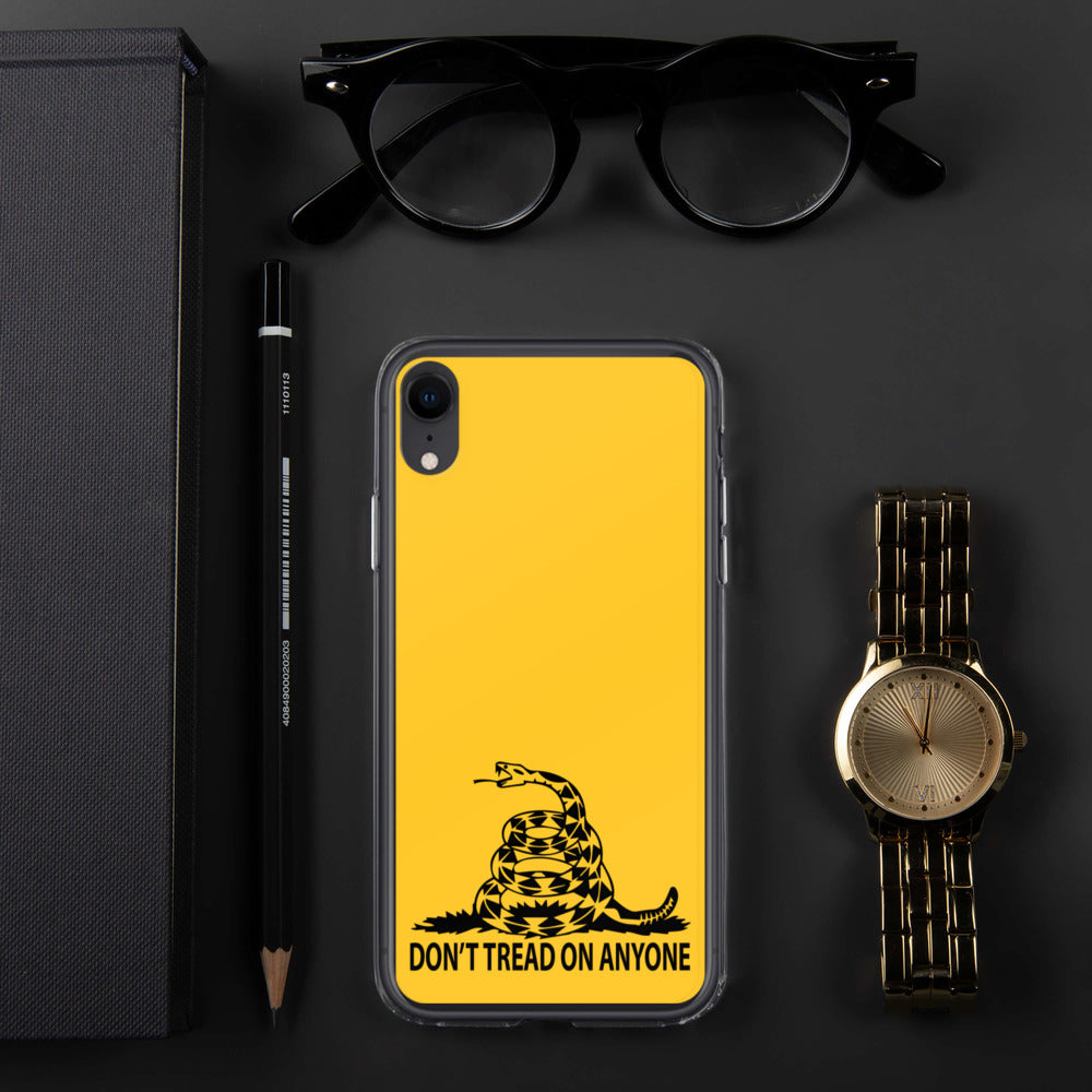 Don't Tread on Anyone iPhone Case - Concordia Style Boutique