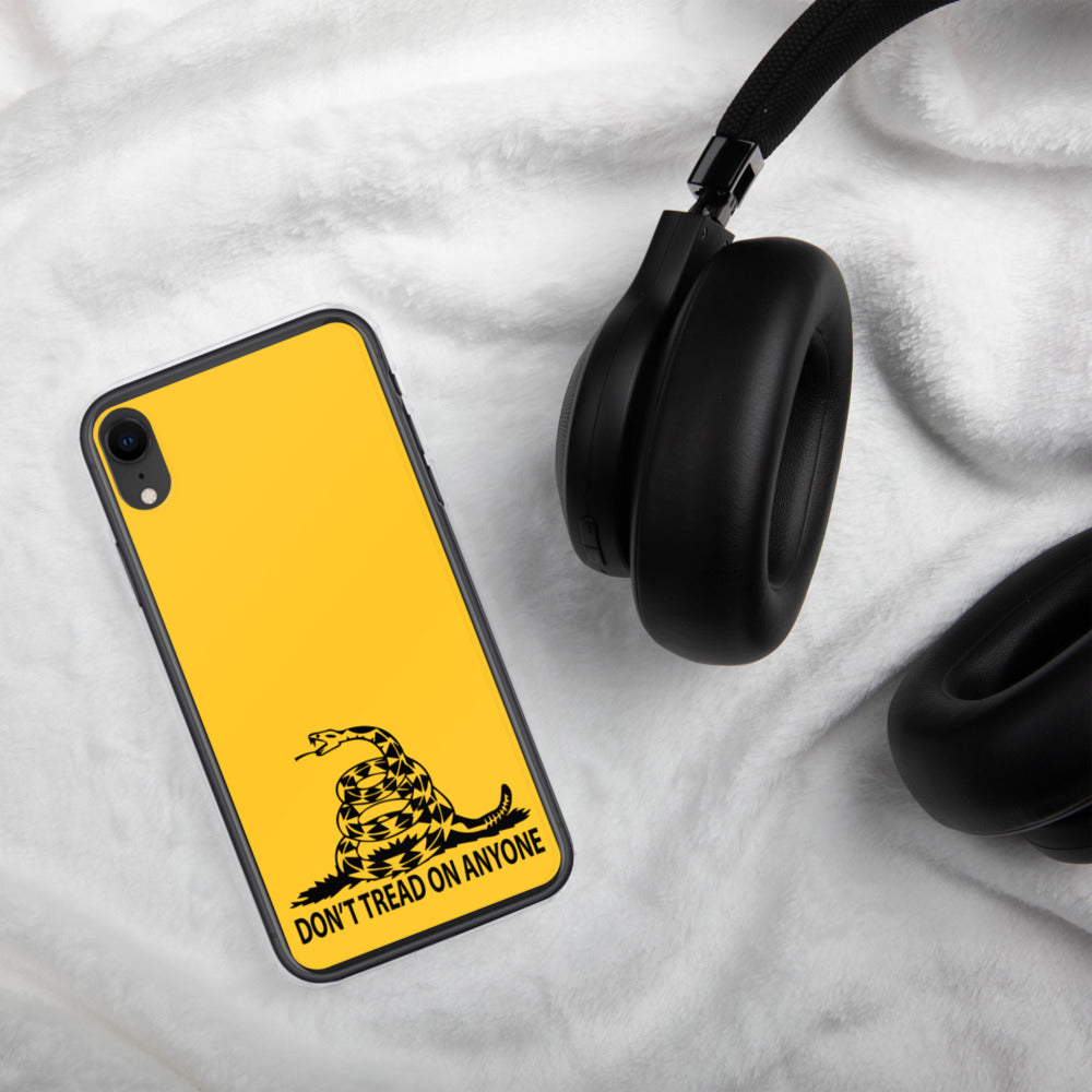 Don't Tread on Anyone iPhone Case - Concordia Style Boutique