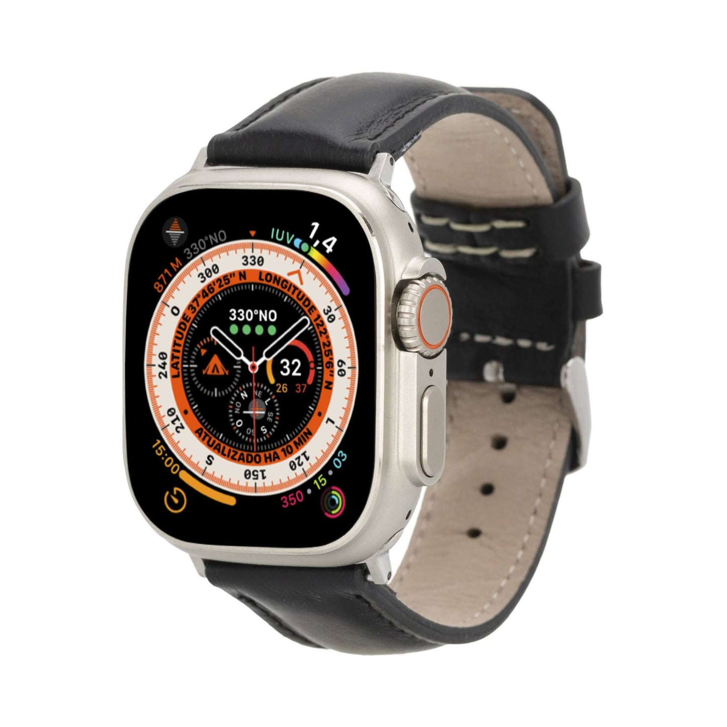 Jackson Leather Bands for Apple Watch 9, Ultra 2 & SE - Concordia Style Boutique