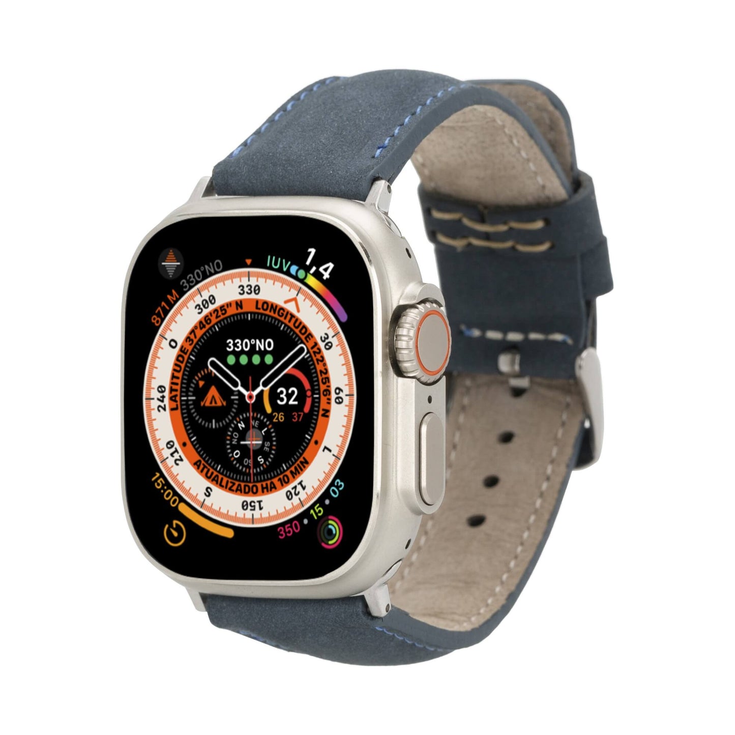 Jackson Leather Bands for Apple Watch 9, Ultra 2 & SE - Concordia Style Boutique