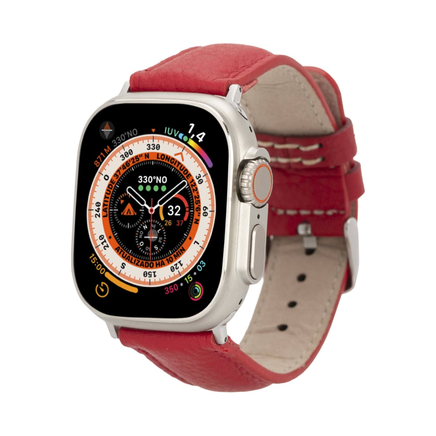 Jackson Leather Bands for Apple Watch 9, Ultra 2 & SE - Concordia Style Boutique