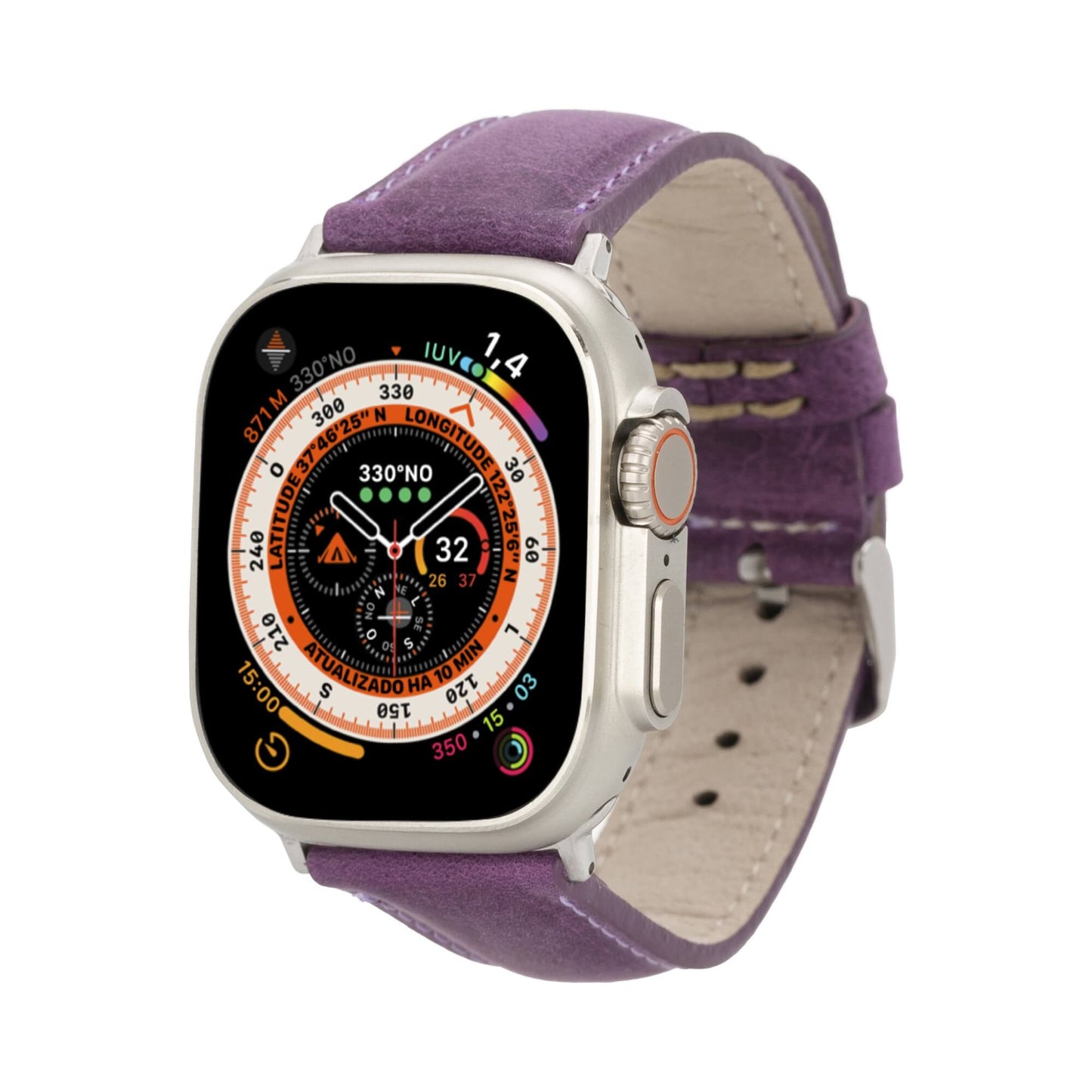 Jackson Leather Bands for Apple Watch 9, Ultra 2 & SE - Concordia Style Boutique